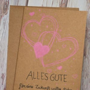 Hochzeit Glückwunsch Karte 2