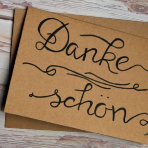 Dankeschön Karte 3