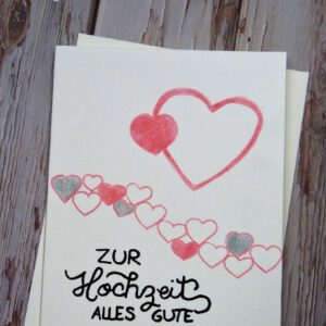 Hochzeit Glückwunsch Karte